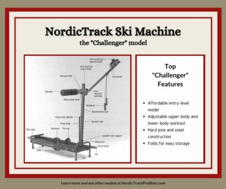 NordicTrack Challenger Cross Country Ski Machine